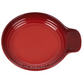 Le Creuset Signature Stoneware Spoon Rest, 6 Inches, Cerise