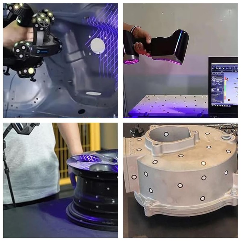 10mm 3D Scanning Markers, Reflective Markers Accurate Tracking Dots Motion