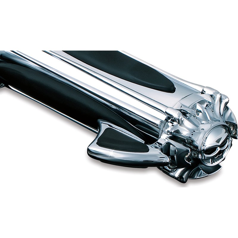 Kuryakyn 6286 Accesorio para manubrio de Motocicleta: Zombie Skull Throttle