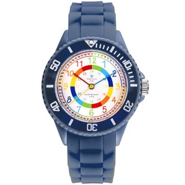 Alienwork Educational Kids Watch, Children's Watch for Boys, Girls, Time Learning, Waterproof 5 ATM, Modern