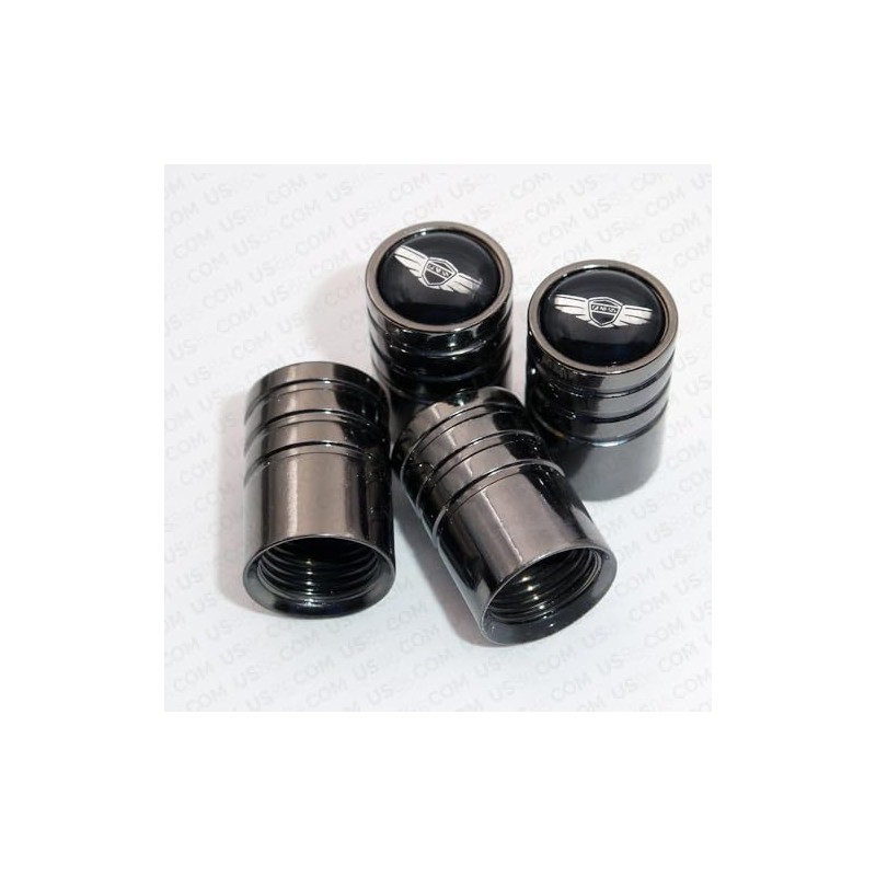 US85 Genesis Black Chrome Auto Car Wheel Tire Air Valve