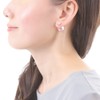DOLCE LUCCI Double Pearl Earrings, Large, For Women, Valentine’s Day