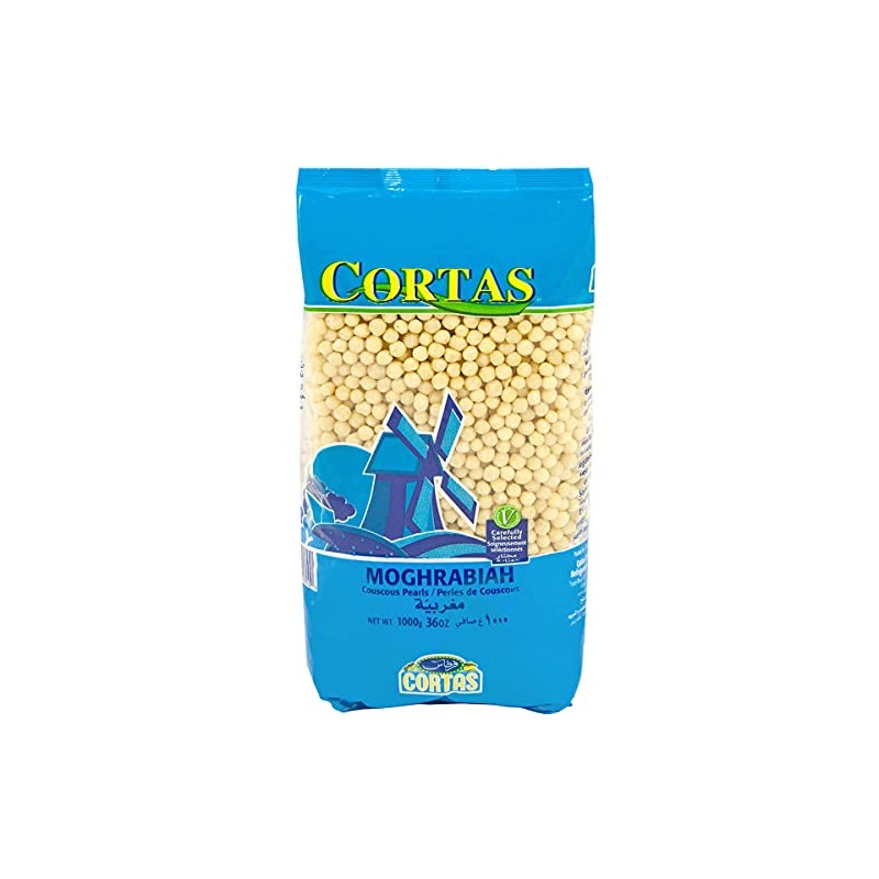 Cortas - Premium Couscous Pearls, Moghrabiah, 1000g (36oz)