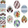 Diximus Thermo Heat Shrink Sleeve Decoration Easter Egg Wraps Pysanka