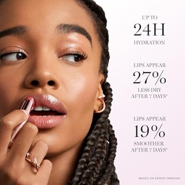 Lancôme Idôle Lip Butterglow – Bálsamo para Labios con Color y Brillo, Hidratación de 24 Hrs con 12% Escualano y Ceramidas, Textura Ligera, 3 g