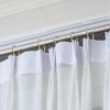 Hotop 30 Pcs Metal Drapery Curtain Rings 0.98/1.26/1.65 inch Interior