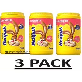 Nesquik 3 Pack - Nesquik Strawberry Powder Drink Mix 41.9 oz.