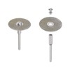 sourcing map 10pcs Diamond Cutting Wheel 25mm Full Sand Diamond