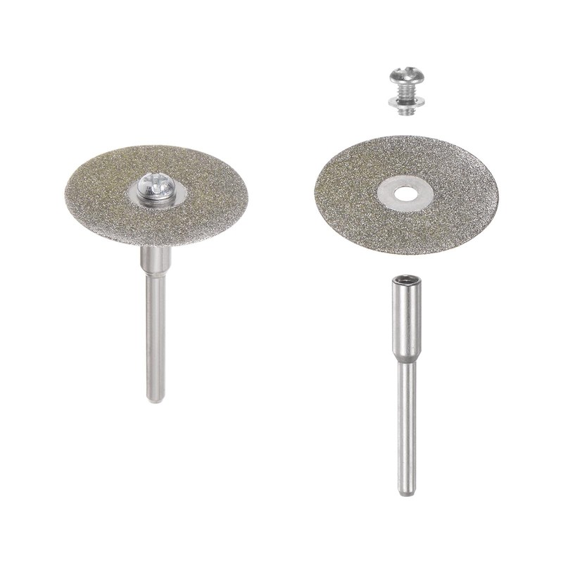 sourcing map 10pcs Diamond Cutting Wheel 25mm Full Sand Diamond