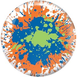 Brunswick Viz-a-Ball Bowling Ball (10lbs, Paint Splatter)