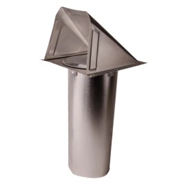 DIVERSITECH DT-650-038 4" Aluminum Dryer Vent Hood & Tail