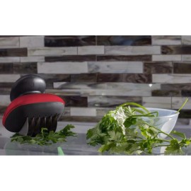 Kitchen Gizmo, Herb Roller - Smooth Chopping With Sharp Stainless Steel Blades