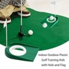 2 Pack Golf Putting Cup with Flag, Golf Training Putters