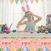 MORAINJAY 3Pcs Easter Tablecloth, 137 * 274cm Easter Table Cloth,