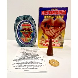 Artesania Peruana JABON DESTRANCADERA / UNBLOCKING SOAP ELIMINA ENERGIAS NEGATIVAS LIMPIA