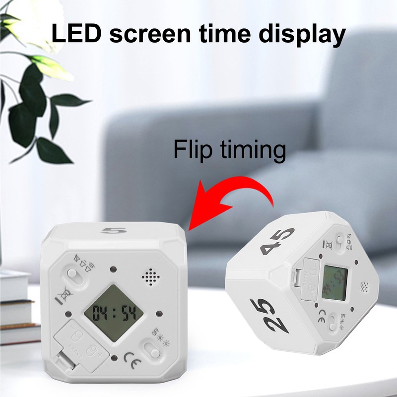 Kitchen Timer Portable Modes Adjustable 5 15 25 45 Min