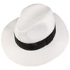 Lipodo White Night Traveller Hat Men´s Hats Straw (M (56-57