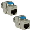 odedo 2 x Keystone CAT 8.1 Socket RJ45 STP Network