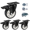 3" Heavy Duty Locking Casters 4 Set 1150 LBS Capacity