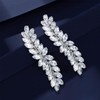 AIYVELU Women's French Hair Clips, Thin Hair, Crystal Wedding Hair