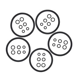 O-Ring kit for Kegco,3 Gasket Sets fits Cornelius Home Brew Keg and Homebrewed with Pride keg Sticker