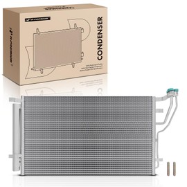 A-Premium Air Conditioning A/C Condenser Compatible with Kia Optima 2016 L4 2.4L, Replace# 97606C1001