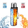 Vacuum Insulated Thermo Flasks with Cup 800ml/27oz Stainless Steel Thermo