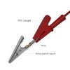CZJZDZ 5pcs Alligator Clips Clamp Electrical Test Leads Dual Ended