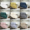 Waffle Honeycomb Throw Blanket Soft Warm Throw Over Sofa Bed