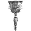 Alchemy England Sacred Cat Frauen Handspiegel silberfarben Polyresin Everyday Goth,