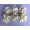 Unbranded Carnation Shaped Lapel Stud Pin - Antique White/Cream Ribbon