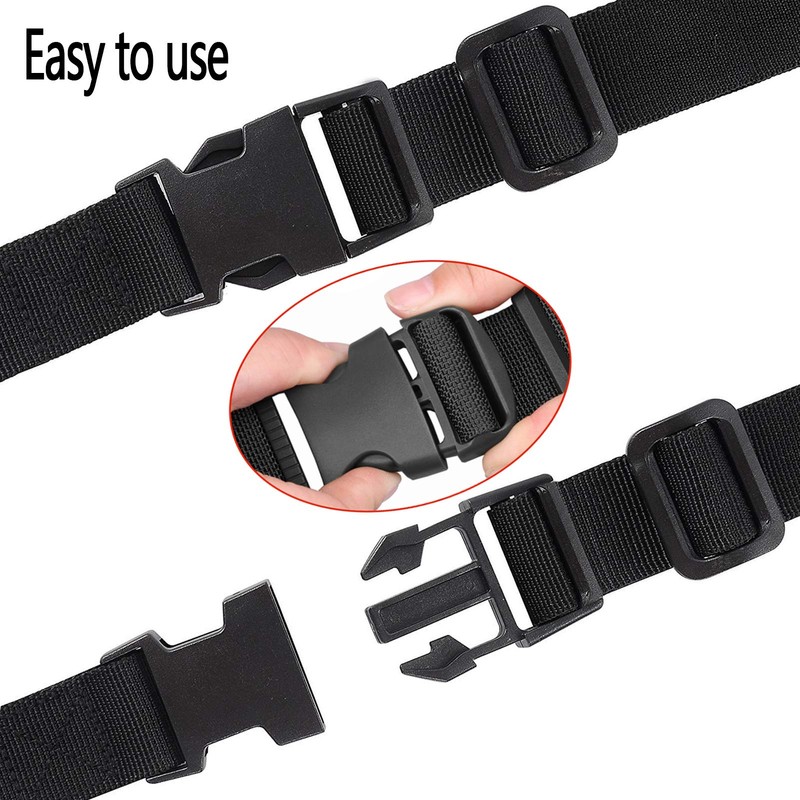 Premium Utility Straps with Quick Release Buckle Adjustable Heavy Duty