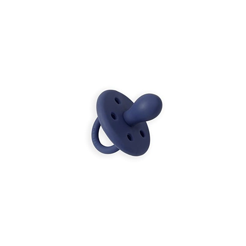 Plum Silicon Baby Soothers for 6-36 Months Babies, French Navy