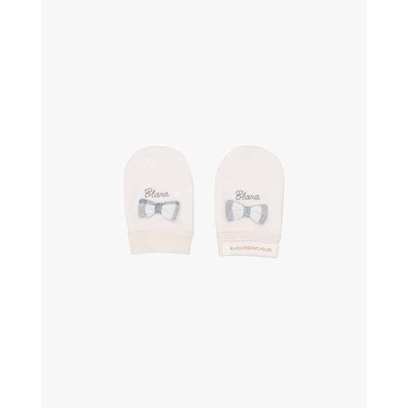 [Organic Cotton] Unisex-Baby Mitts (3-Pair Set), Anti Scratch Mittens, 0-6