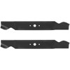 SCITOO 2pcs 46 Inches Deck Mower Blades for Rotary 12956