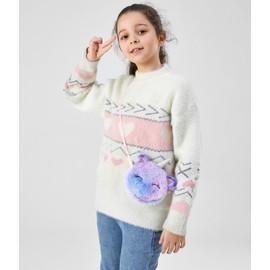 2 Pack Mini Kids Crossbody Bag Kids Shoulder Bags, Small Sling Bag for Kids Travel Bag for Kids, Unicorn Sling Bag for Girls (Color 1)