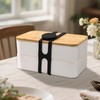 Silicone Latch Strap for Slow Cooker Lid, Pot, Bento Box,