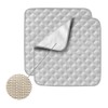 Incontinence Chair Pad Washable 2 Pack, Anti-Slip Reusable Incontinence Bed