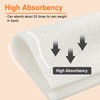 Carbou Calcium Alginate Wound Dressing, 4'' x 4'' Patches,10 Individual