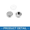 A ABSOPRO Bling Car License Plate Fasteners Screws Caps Covers