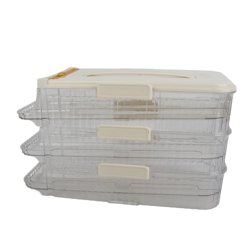 Egg Storage Box Time Record Automatic Egg Rolling Egg Organizer