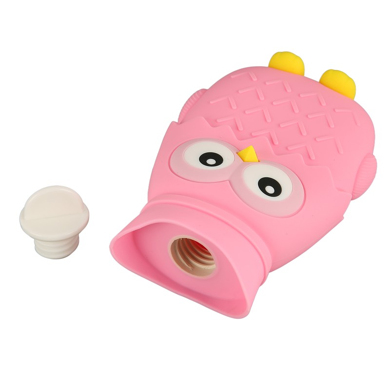 Hot Water Bottle Microwave Heating Silicone Cartoon Injection Hand Warmer