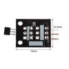 HALJIA 5Pcs KY-003 Hall Effect Magnetic Sensor Module DC 5V