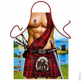 Scottish Woman Novelty Apron