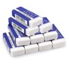12 Pcs Eraser, White Rubber Erasers, Soft 2B Erasers, Pencil