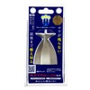 Kameyama Red Candelabra (Large) Wax Burns Out, No Wax