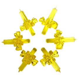 National Artcraft® Yellow Candle Blossom-Style Ceramic Christmas Tree Lights (270 Pcs)