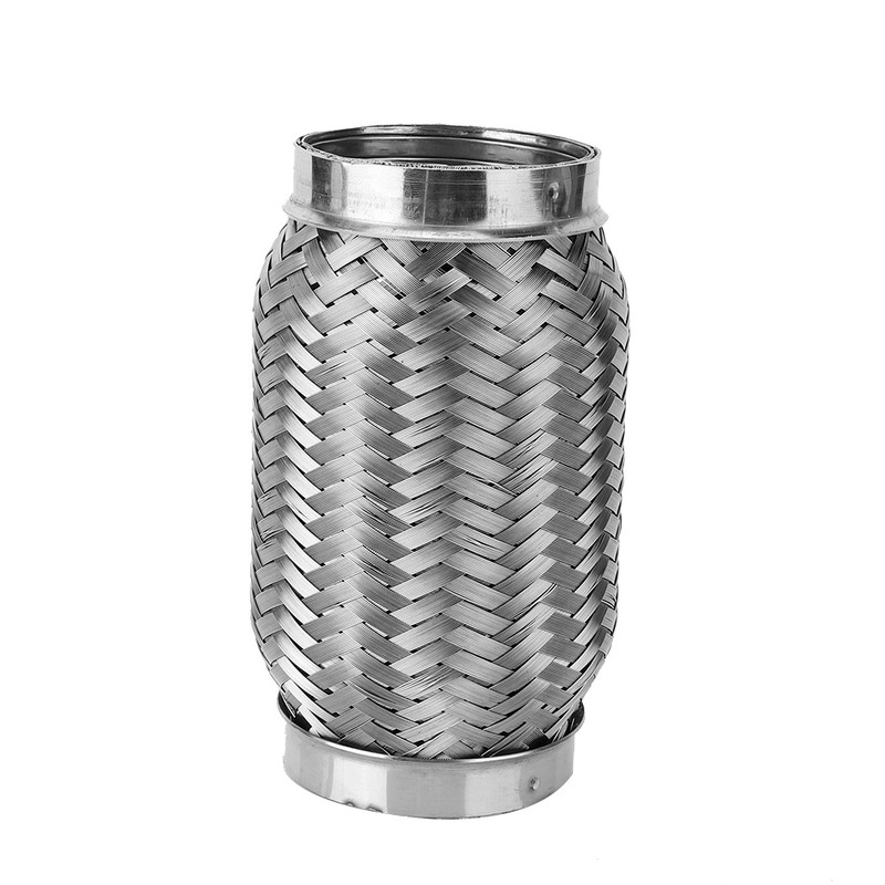 Stainless Steel Flexible Exhaust Stub Internal Corrugated Pipe 2.5in x