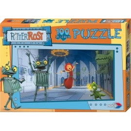 Noris 606031079 - Ritter Rost Puzzle - Burgsaal, 100 Teile