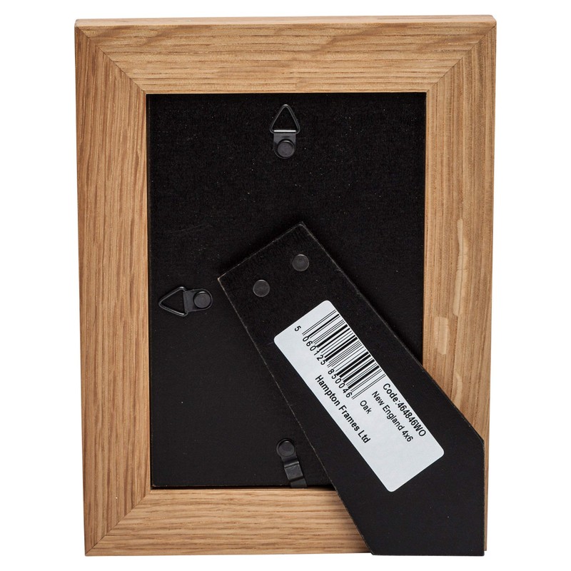 Hampton Frames NEW ENGLAND 6x8 (15x20cm) Natural Oak Picture Photo